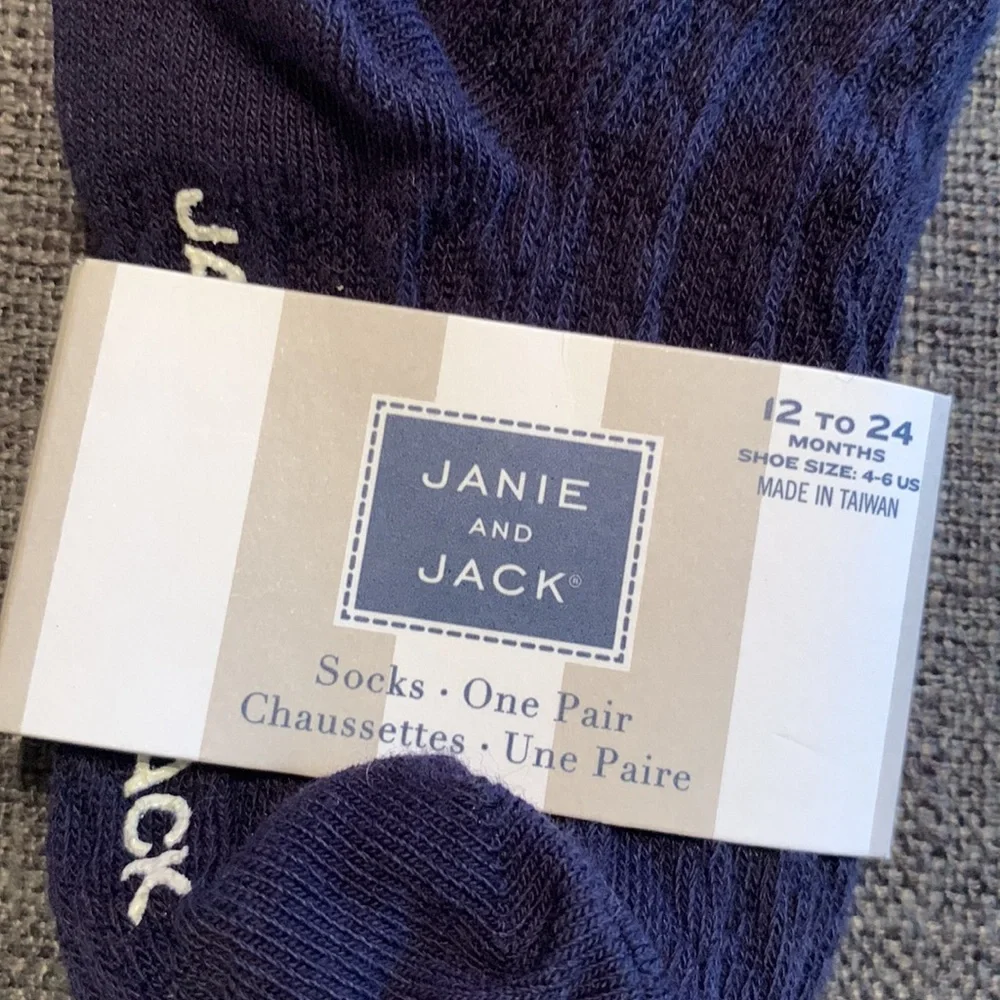Janie and Jack Baby Girl Bundle 3 Pair of Socks